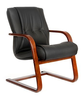 Кресло для посетителя CHAIRMAN 653V кожа