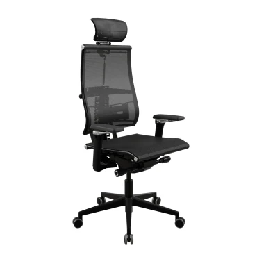 Кресло руководителя Yoga Spine Black Edition